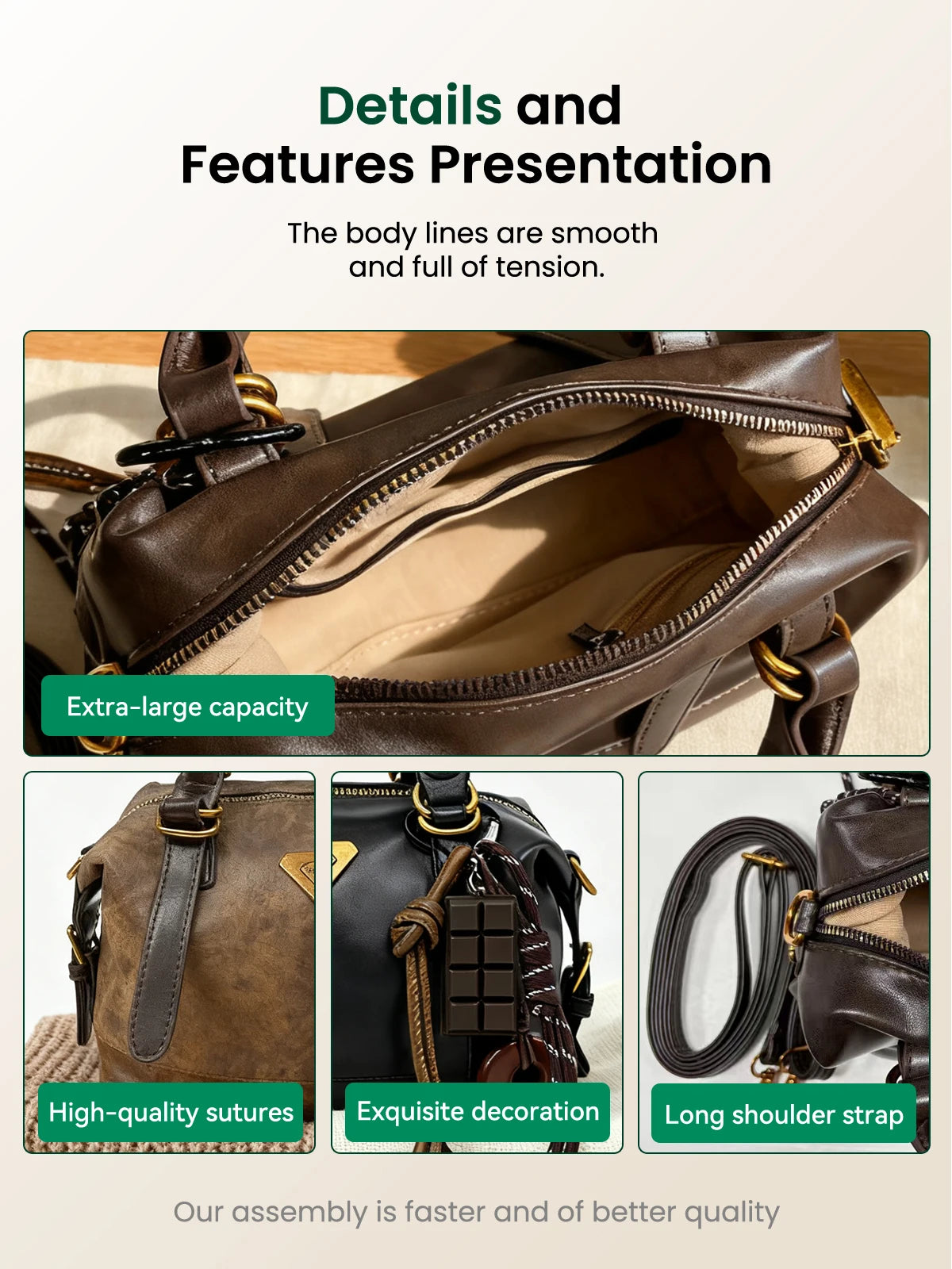 Premium Casual Luxury Lady Cube Bag Requintado Senhora Luxo Fashion Handbag Women's Accessory