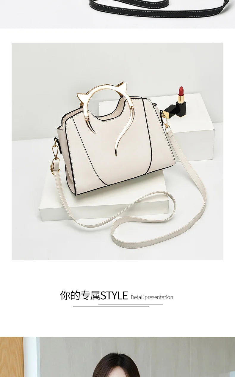 New Arrival Leather Womens Shoulder Bags Women Solid Color Crossbody Small Square Bag Handbag Zipper Phone Purse Messenger Bag