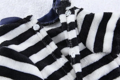 Autumn Winter Pet Dog Soft Fleece Clothes Warm Jumpsuit Coat for Small Medium Large Dog Cat Puppy Jacket Sweater with Leash Ring