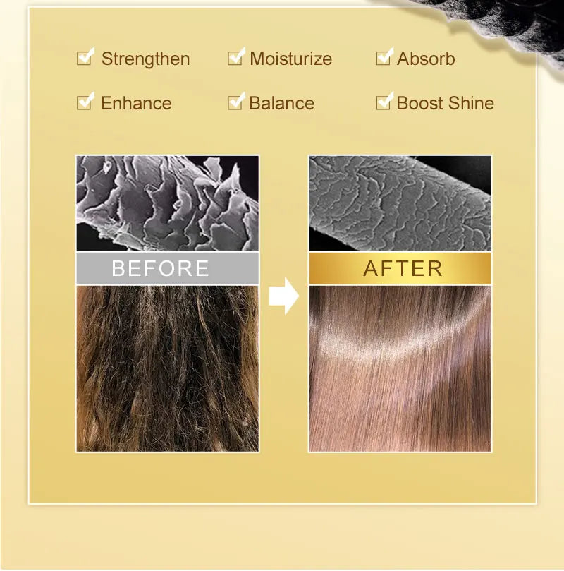 PURC Argan Oil Hair Mask Smoothing Repair Damaged Frizz Hair Treatment Straightening Nourishing Shine Hair Care 65g New Sales