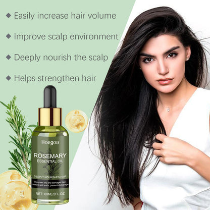 Rosemary Hair Oil Essential Oil Strengthening Nourishing Smoothing Brightrning Moisturizing Silky Shine Non Greasy 60ml