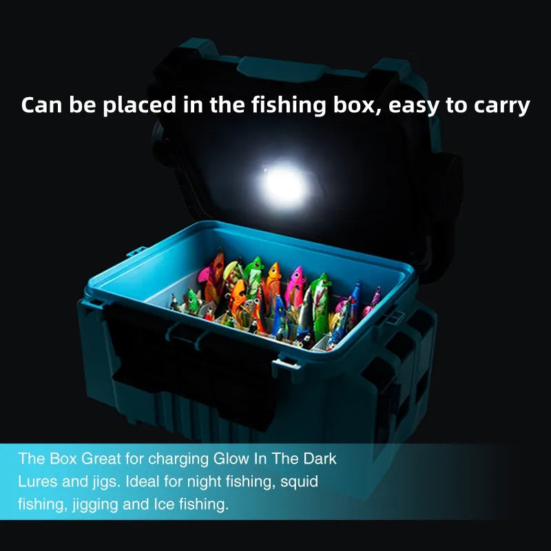New 40 Grids Plastic Fishing Tackle Box Lined Box Webfoot Octopus Egi Storage Organizer Box Squid Jig Hard Lure Sea Tool Case
