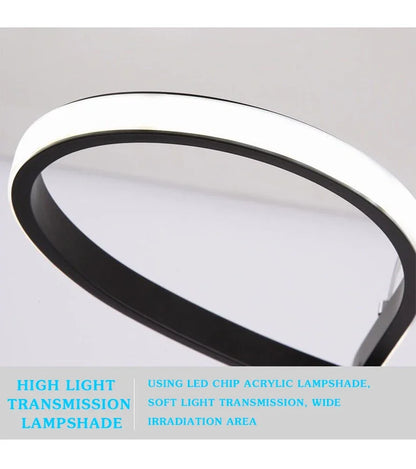 Room Decor LED Hanging Lights Modern Kitchen Island Pendant Lights Bar Table Dining Kitchen Led Remote Dimming Cord Pendant Lamp