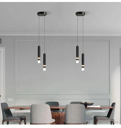 Interior Pendant Lights for Bedroom Adjustable Suspended Hanging Lamps Nordic Chandelier Lighting Fixtures for Kitchen Bedroom