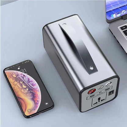 32000mAh 180W 110V 220V Portable Power Station Mobile Power Station Solar Power Generator Outdoor Emergency Bank For Camping