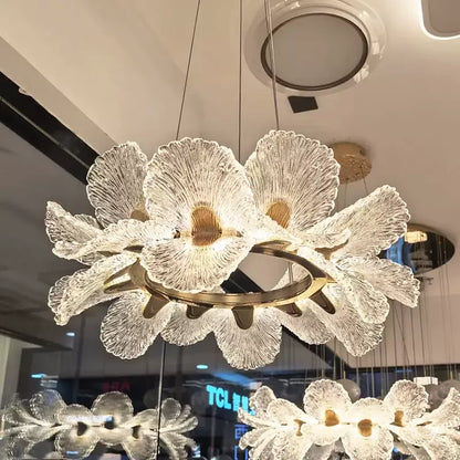Luxury  LED Duplex Staircase Chandelier High Ceiling Pendant Lamp for Villa Living Room Hotel Lobby