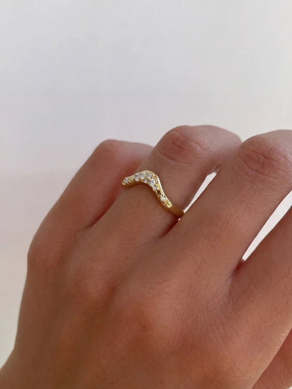 925 Sterling Silver Simple Fashion Water Drop Zircon Ring For Women Engagement Wedding Luxury High Quality Fine Jewelry