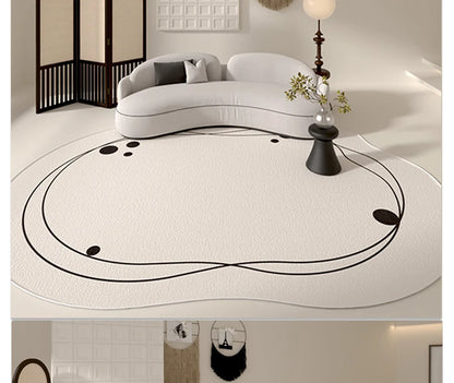 Living Room Carpet Home Decoration Luxury Modern Rug Big Size Irregular Floor Mat Anti-slip Bedroom Large Area Rugs שָׁטִיחַ 양탄자