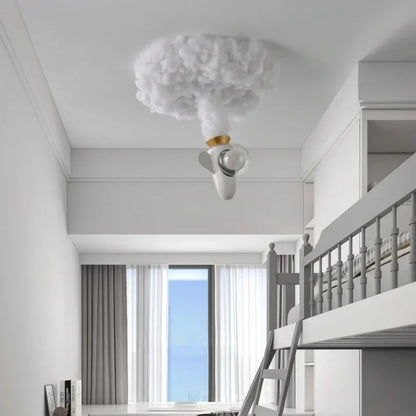 2025 Rocket Astronaut Ceiling Light For Bedroom Study Kids Nursery Modern Creative Led Cloud Led Lights Boys Children Room Light