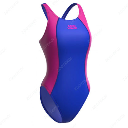 One-piece Swimsuit Closed Female Swimwear For The Pool Body Swim Bather Beachwear Bathing Suits Women Sports Swimming Suit