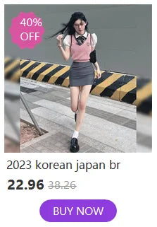 2025 improved sexy jk uniform women short shirt long sleeve jacket patchwork design skirt fashion korea jk suit set women w939