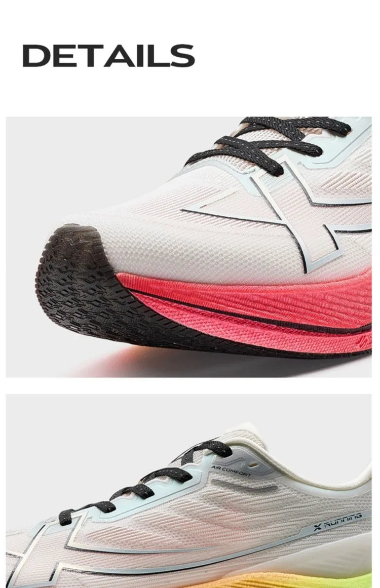 Xtep 2000km 3.0 Running Shoes For Women 2025 Spring Sneakers Cushioning Training Jogging Wear-Resistant Lightweight 875118110034