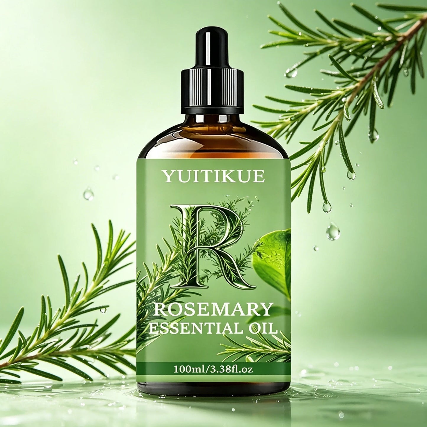 Rosemary Essential Oil Nourish Scalp Strengthen Hair Hydrating Skin Massage Oil Natural Aromatherapy Daily Body Hair Care