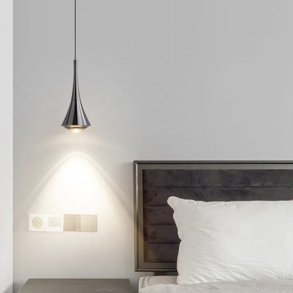 MARPOU Pendant Light 6W 3 Color Lights Adjustable Height LED Chandelier Modern Italian Design Simple Bedside Hanging Line Light