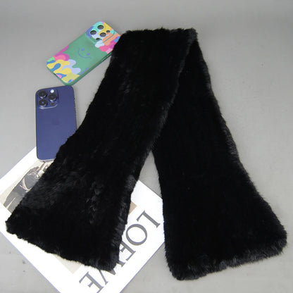 2025 Lady Luxury Authentic Mink Fur Shawl Scarf Winter 100%Natural Mink Fur Real Scarf Shawl Fashion Genuine Mink Fur Ponchos