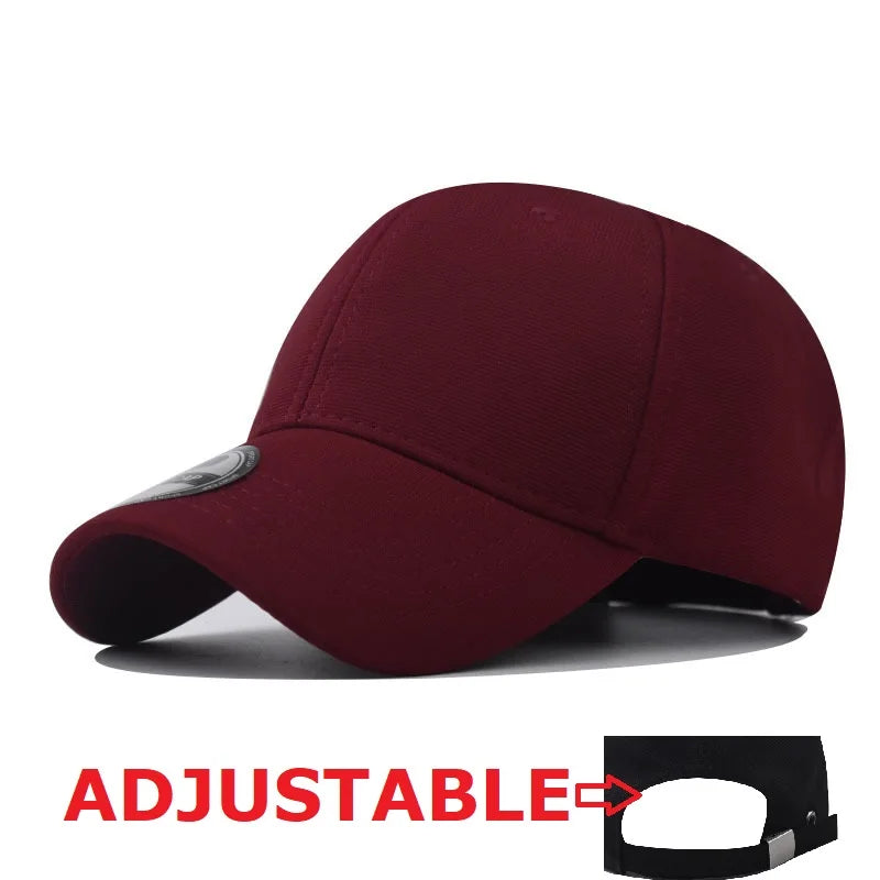 Back Closed Baseball Caps Full Closure Snapback Hats Hip Hop Hat for Men Women58-60cm Dad Hats Cap Kids Adults