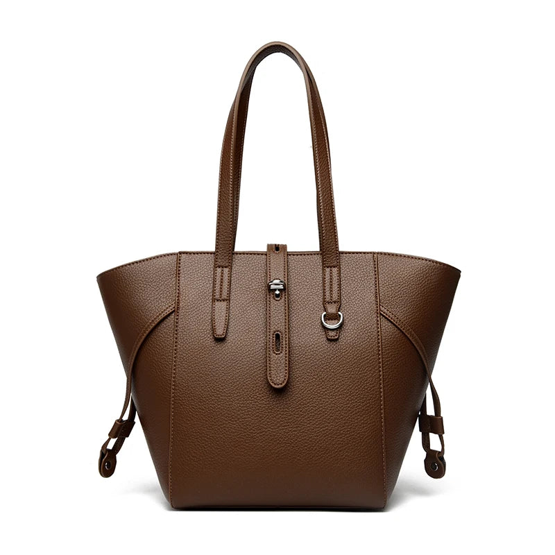Luxury Brand PU Leather Shoulder Bags Women Fashion Large Capacity Handbag Elegant Crossbody Purse For Ladies Casual Office Tote