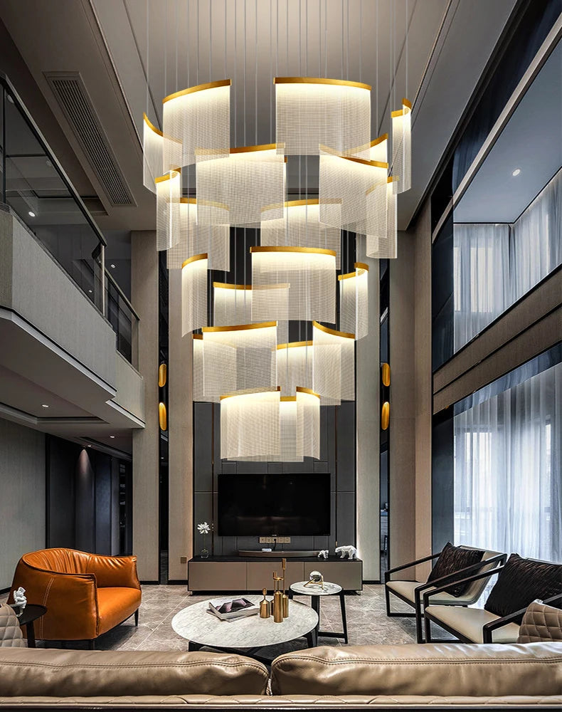 Modern home decor ring led lights pendant light lamps for living room Chandeliers for dining room hanging light indoor lighting