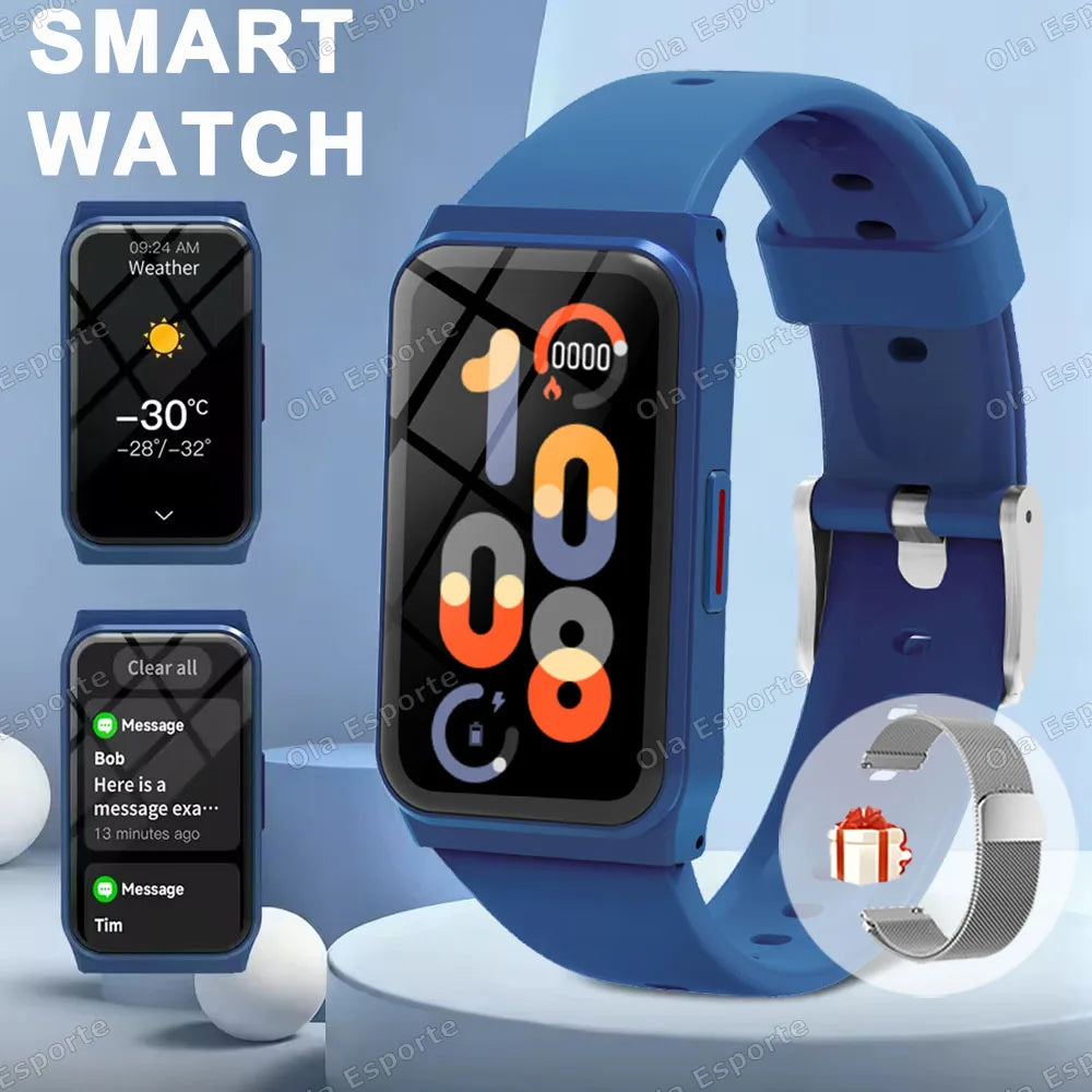 New Smart Watch Lightweight Health & Sleep Monitoring Multiple Sport Modes Music Control For Men Women Smartwatch Holiday Gifts