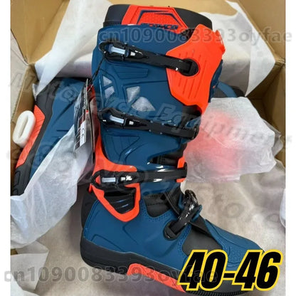 SCOYCO MBM004 Motorcycle Protective Boots Anti-drop Motocross Boots Anti-Slip All-Terrain Grip Motobike Waterproof Shoes