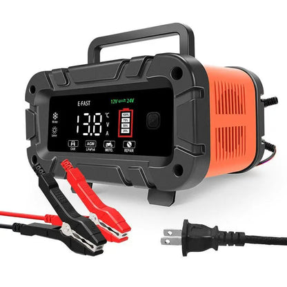 20A Battery Charger 12V/24V Smart Auto Charger for Car Truck Boat RV Lifepo4