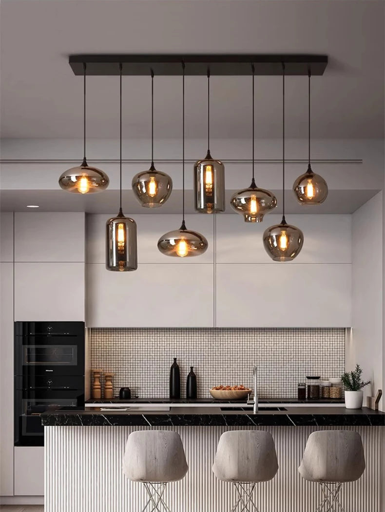 Modern Home Decor Ring LED Lights Pendant Light Lamps for Living Room Chandeliers for Dining Room Hanging Light Indoor Lighting