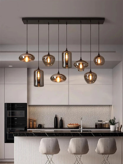 Modern Home Decor Ring LED Lights Pendant Light Lamps for Living Room Chandeliers for Dining Room Hanging Light Indoor Lighting