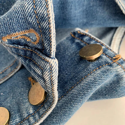 Women Denim Overalls Vintage Streetwear Loose Jumpsuit Korean Straight Wide Leg Pants Casual Jeans All Match Trousers