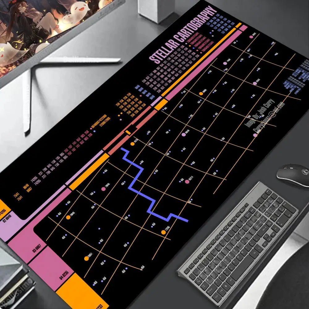 Exploded view 900x400 XXL Mouse Gaming accessories Pad Purple art Large Offices accessories rubber Anime figures mouse pa HD