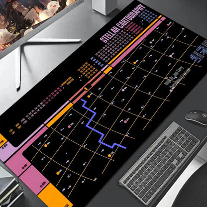 Exploded view 900x400 XXL Mouse Gaming accessories Pad Purple art Large Offices accessories rubber Anime figures mouse pa HD