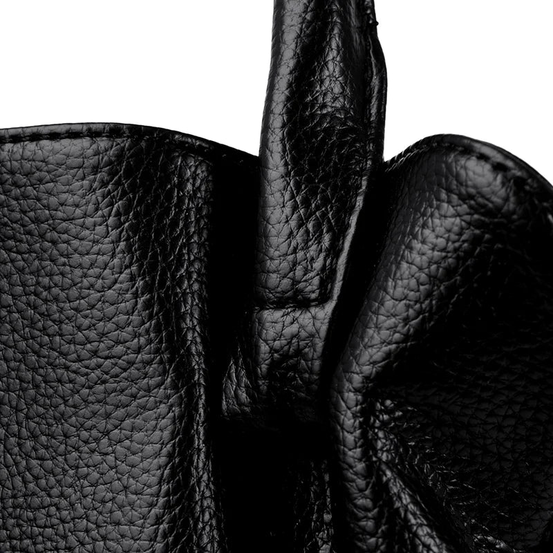Luxury Designer Women's Handbag Soft Leather Large Capacity Purses and Handbags Casual Shoulder Bags Sac A Main Ladies Tote Bag