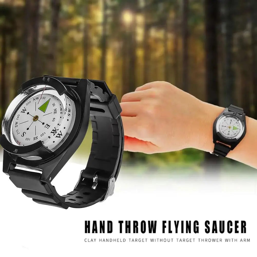 Portable Waterproof High Precision Wrist Watch Compass Teaching Aids Gift Compact Navigation Tool