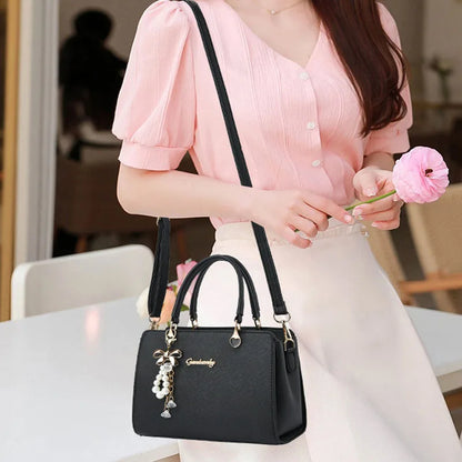 New Women bag Shoulder bag Handbag for women 2026 Crossbody bag pattern PU Portable bucket bag ladies messenger bag
