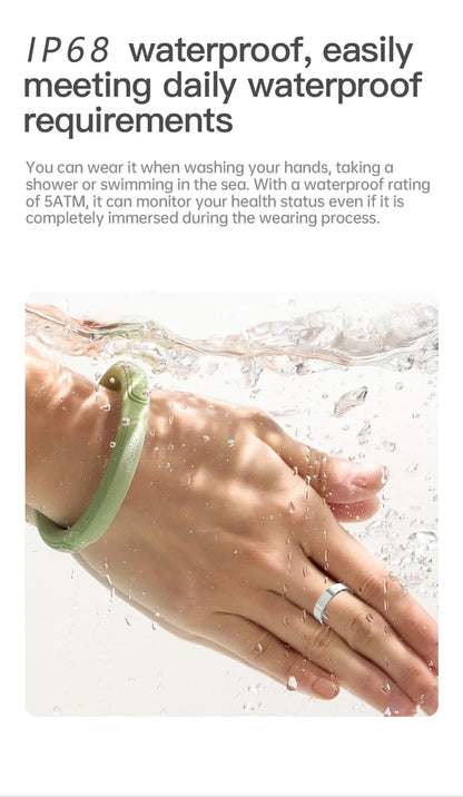 2026 SIMSONLAB New Smart Ring for Men Women Gift Bluetooth Call Blood Pressure Monitor Heart Rate 5ATM Waterproof for Xiaomi
