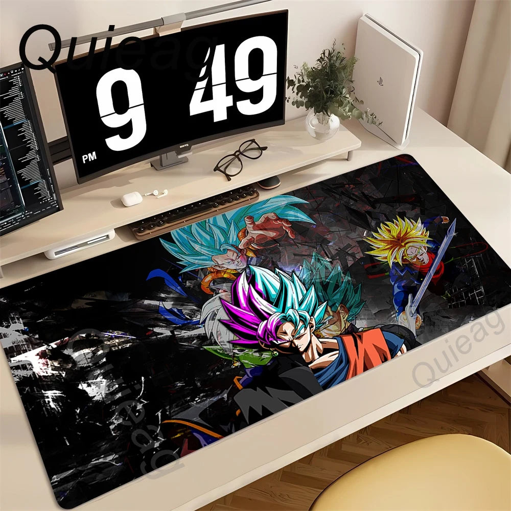 XXL Mousepad Computer New Goku Mousepad Dragon Balls Keyboard Pad Cool Mouse Mat Gamer Soft Office Carpet Table Mat Desktop pad