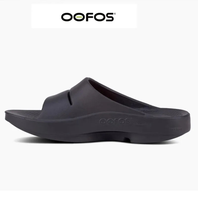 OOFOS Sandals - Lightweight Recovery Shoes Slippers Men Women Soft Bottom Indoor Home Slides Sandals Light Beach Shoe