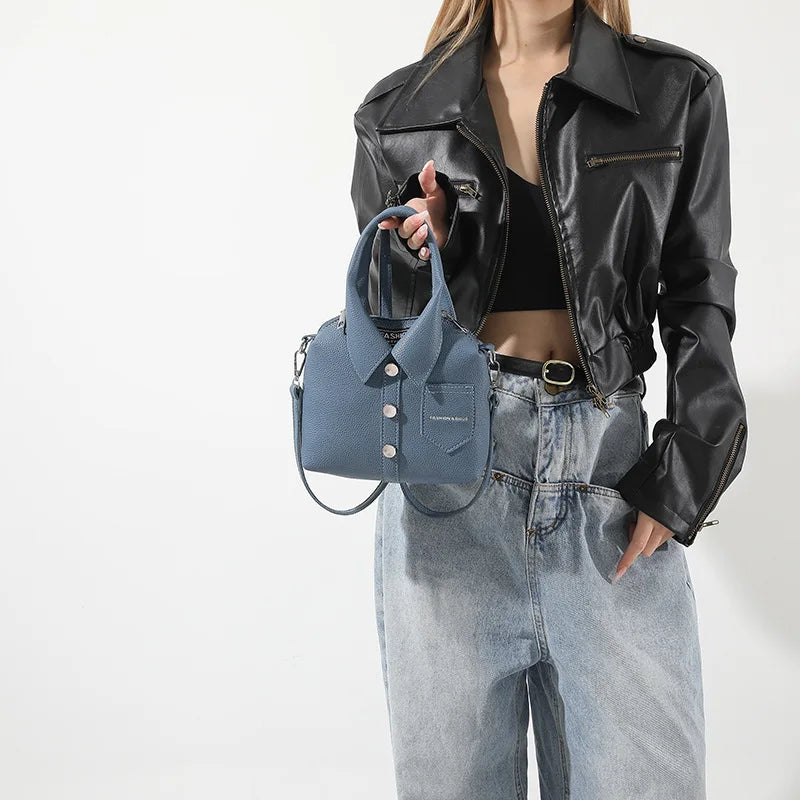 PU Square Compact Shoulder and Crossbody Bags Zipper Unique Design High Quality Hand Bags for Women 2026 Designer Style Bolso