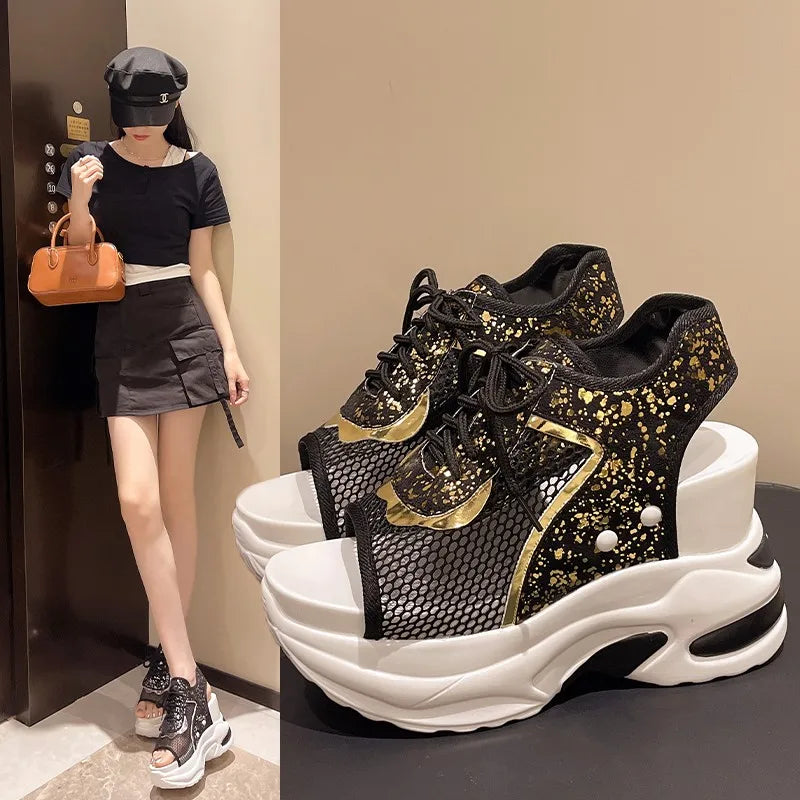 Platform Shoes Woman Sandal Roman Women Sports Sandals Fashion Sneakers Comfortable Wedge Luxury Designer Elegant Summer 2026