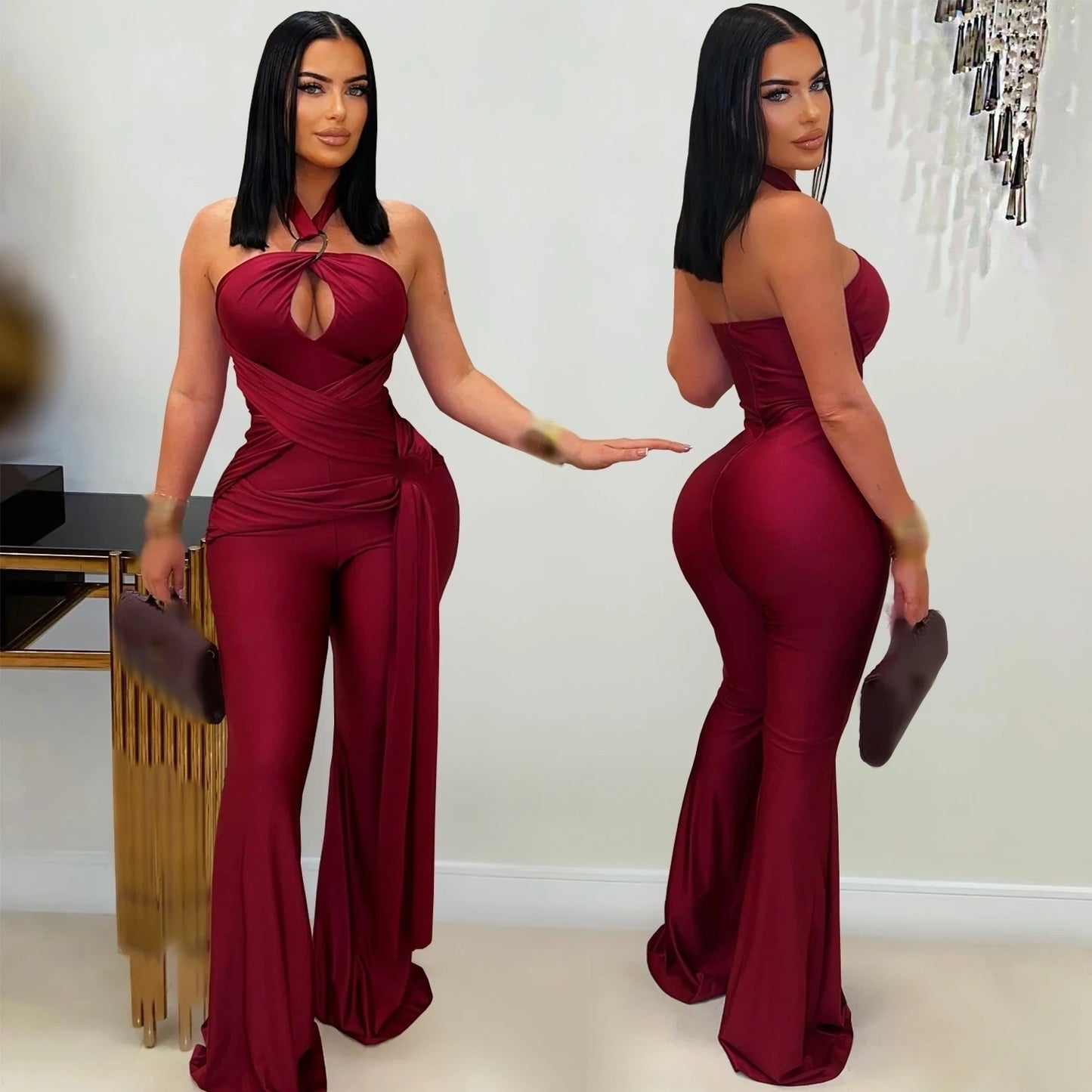 Jumpsuits for Woman One Pieces Overall Woman Clothes Fall Clothes Romper Women Pants Jumpsuit