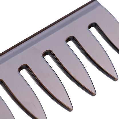 Oil Hair Comb Wide Teeth Hair Comb Classic Oil Slick Styling Hair Brush For Men