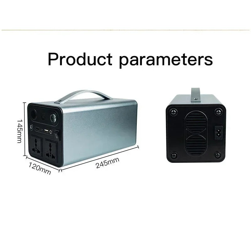 68000mAh 110V/220V 300W Portable Power Station Powerful Emergency Power Supply Outdoor Camping External Spare Battery For Laptop