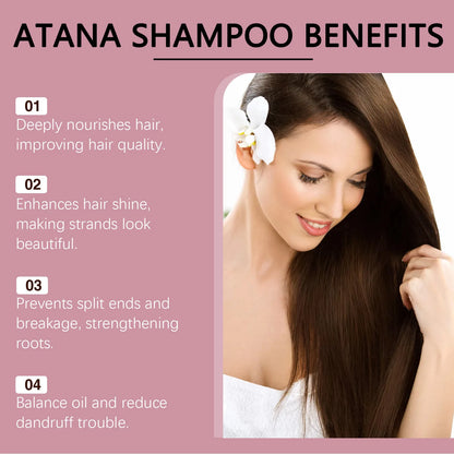 EELHOE Natural Batana Oil Deep Moisturizing Smooth Thick Hair Growth Shampoo and Conditioner for Damaged Hair Keratin Treatment