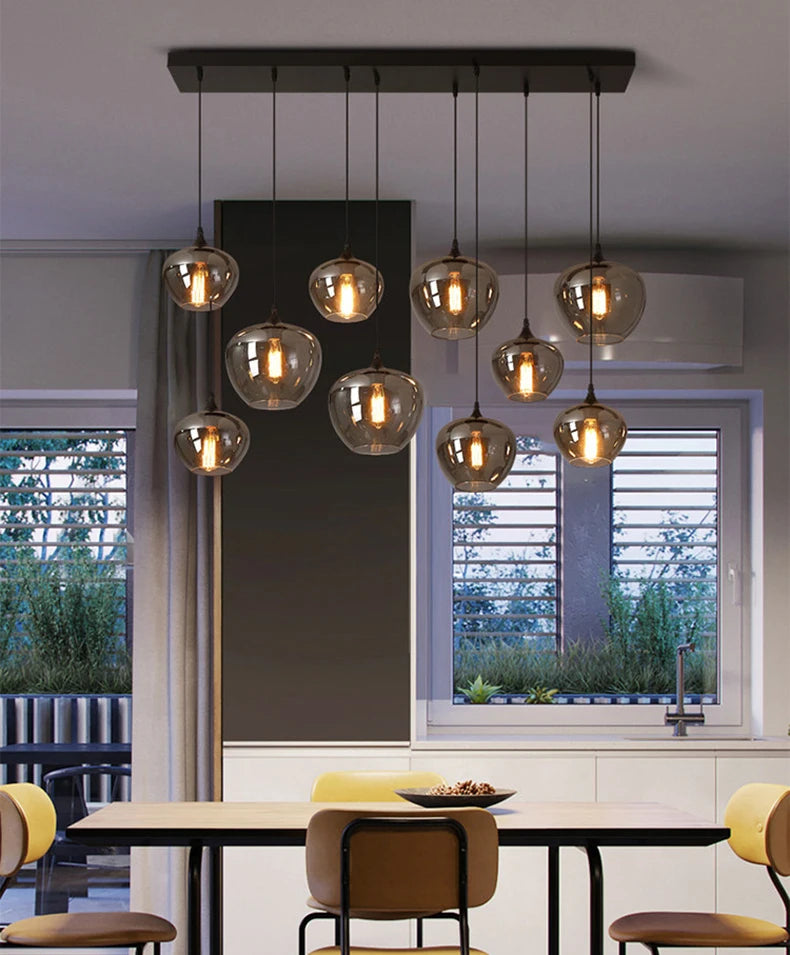 Modern Home Decor Ring LED Lights Pendant Light Lamps for Living Room Chandeliers for Dining Room Hanging Light Indoor Lighting