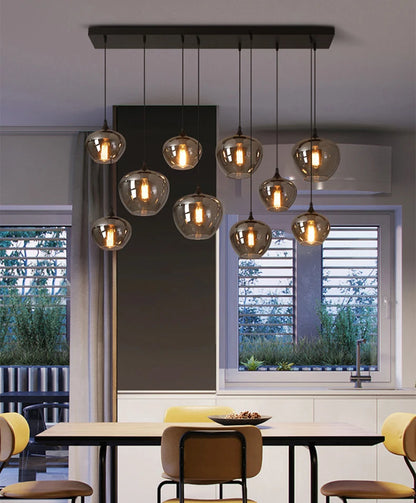 Modern Home Decor Ring LED Lights Pendant Light Lamps for Living Room Chandeliers for Dining Room Hanging Light Indoor Lighting