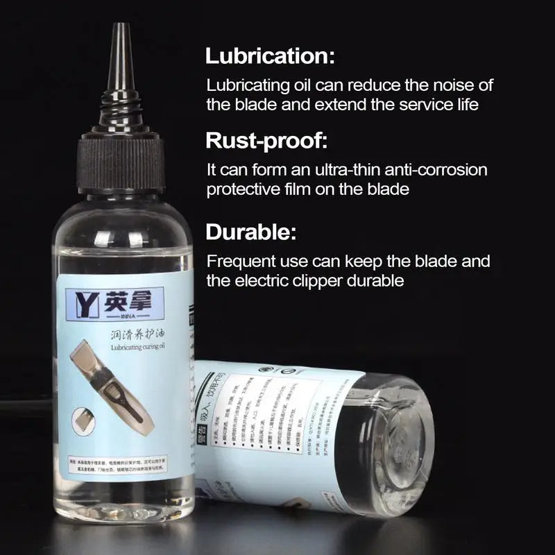 Hair Clipper Oil 60ml Oil for Clippers Hair Clipper Lubricant Oil Lubricant Hair Trimmer Blade Oil Prevent Rusting Sewing Oils