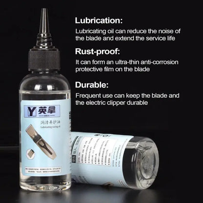 Hair Clipper Oil 60ml Oil for Clippers Hair Clipper Lubricant Oil Lubricant Hair Trimmer Blade Oil Prevent Rusting Sewing Oils