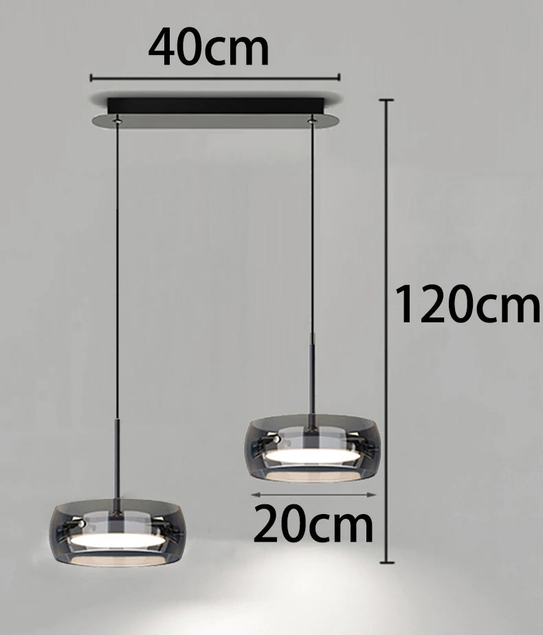 Modern home decor led lights pendant light lamps forstaircase Chandeliers for living room hanging light indoor lighting