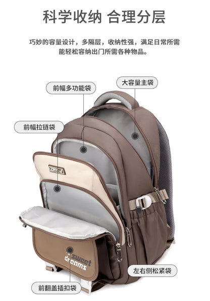 2025 Waterproof Girl Backpack Children School Bags for Kids Book Bag Children New School Backpack Girls mochila infantil escolar