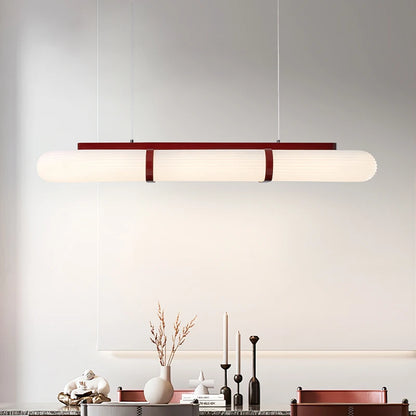 Minimalist Design LED Lights Modern Long Acrylic Ceiling Chandelier For Dining Room Kitchen Bar Luxury Home Interior Decoration