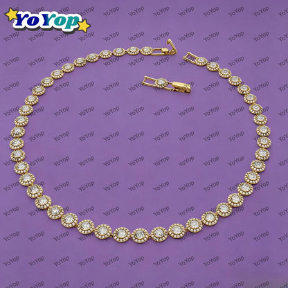 Best Seller 2026  Original Crystal  Round  Jewelry Set,Necklace Earring Bangle,Light luxury Elegant High-end Wedding Jewelry Set